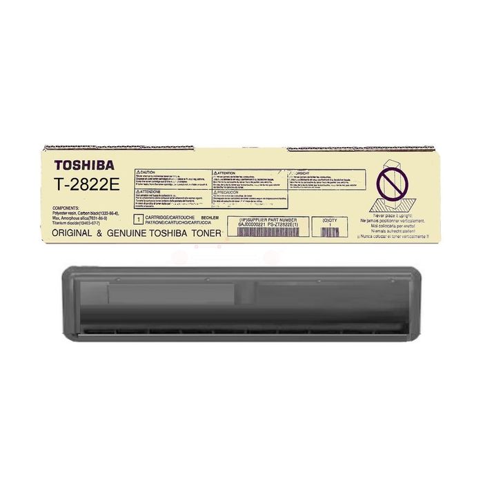 Consommable d'origine Toshiba 6AJ00000221 / T-2822 E - noir