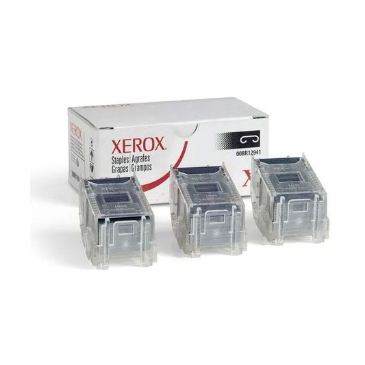 Lot de 3 Recharges d'agrafes pour module de finition et finition intà©grà© de Marque pour Xerox 8R12941 (15 000 agrafes au total)