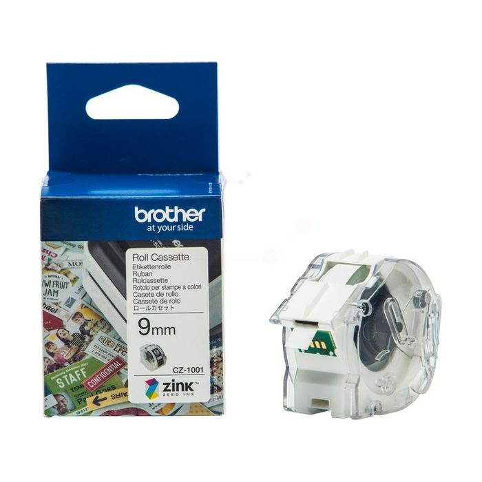 Rouleau d'étiquettes d'origine Brother CZ1001