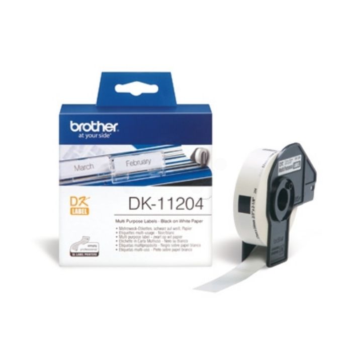 Étiquettes d'origines Brother DK11204