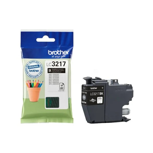 Cartouche Jet d'encre de marque Brother LC3217BK MAGENTA (550 pages)