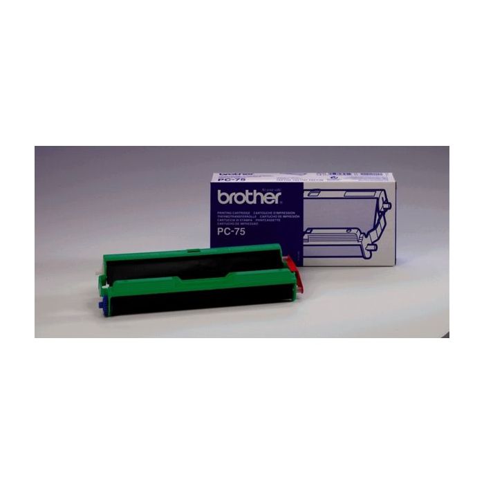 Rouleau transfert thermique d'origine Brother PC75 - noir
