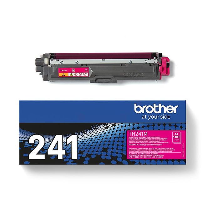 Cartouche Laser de Marque BROTHER TN241M Magenta (1 400 pages)