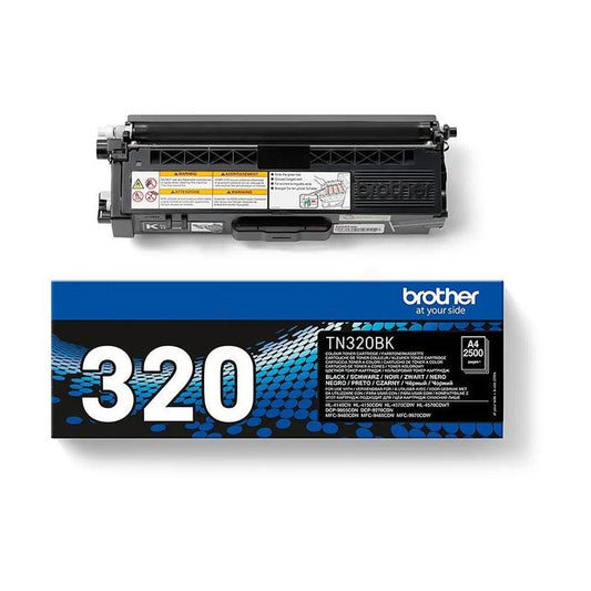 Cartouche Laser de Marque BROTHER TN320BK Noir (2500 pages)
