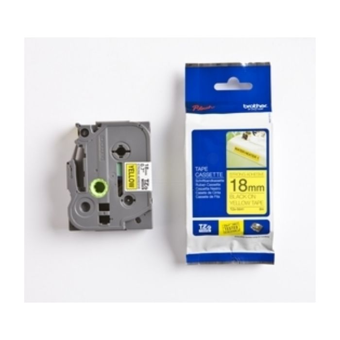 Ruban cassette d'origine Brother TZES641 - noir, jaune