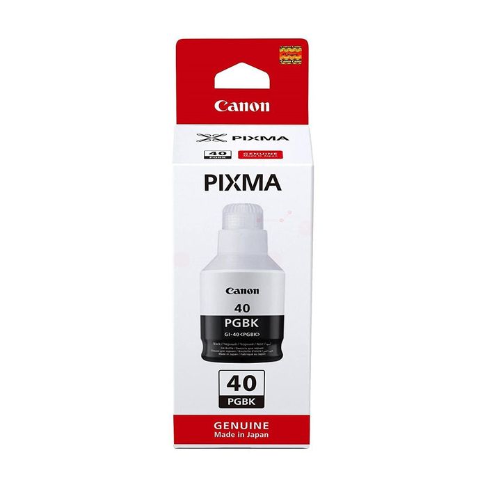 Bouteille d'encre d'origine Canon 3385C001 / GI-40 PGBK - noire