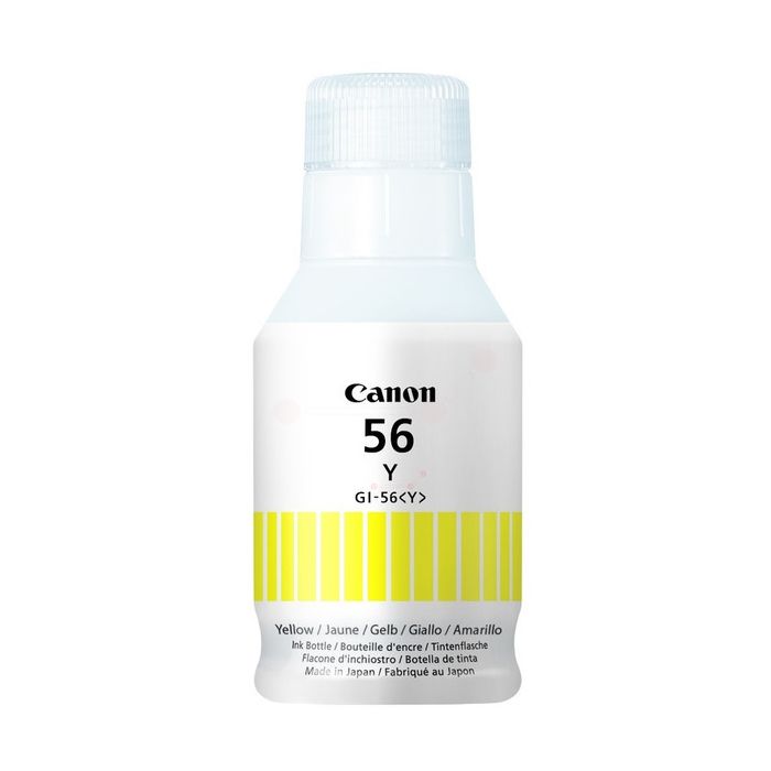 Cartouche de Marque Canon GI56Y (4432C001) Couleurs Jaune (14000 copies)