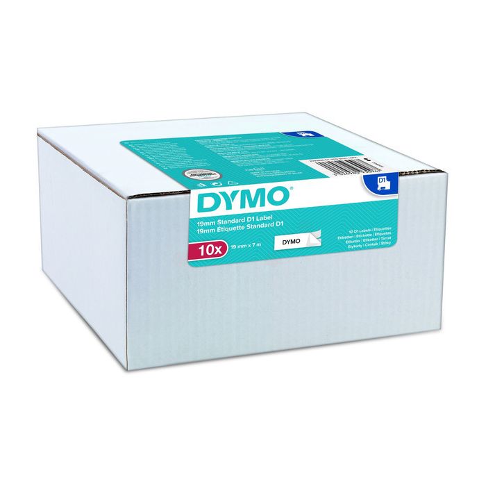 Rouleau d'étiquettes d'origine Dymo 2093096 - multipack 10 couleurs : noir, blanc