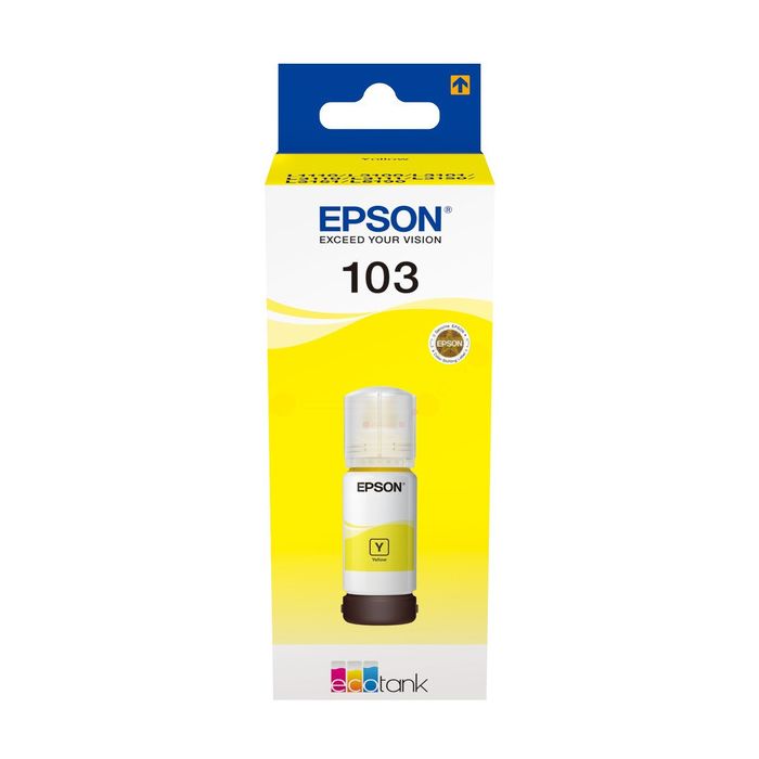 Bouteille d'encre d'origine Epson C13T00S44A / 103 - jaune