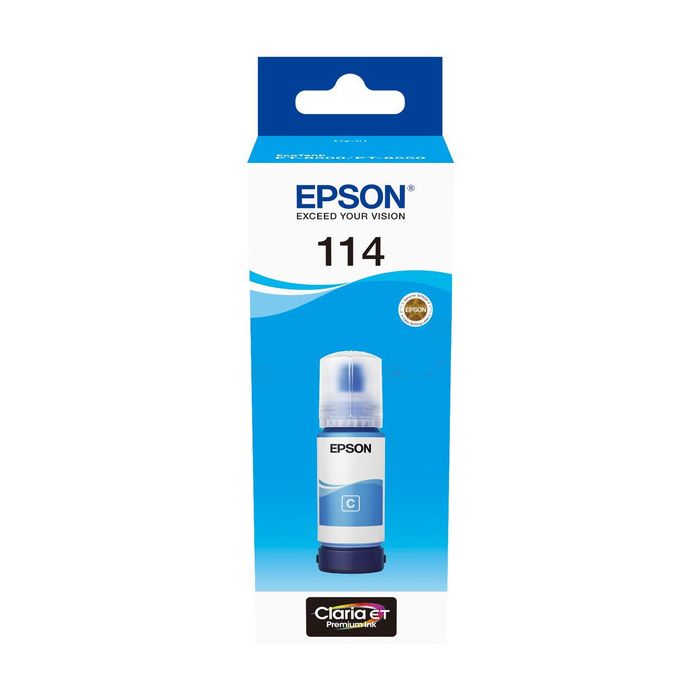 Bouteille d'encre d'origine Epson C13T07B240 / 114 - cyan