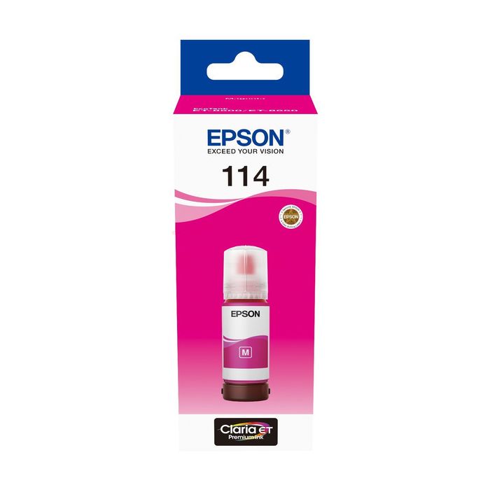 Bouteille d'encre d'origine Epson C13T07B340 / 114 - magenta