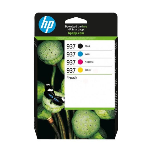Cartouches d'origines HP 6C400NE#301 / 937 - multipack 4 couleurs : noire, cyan, magenta, jaune