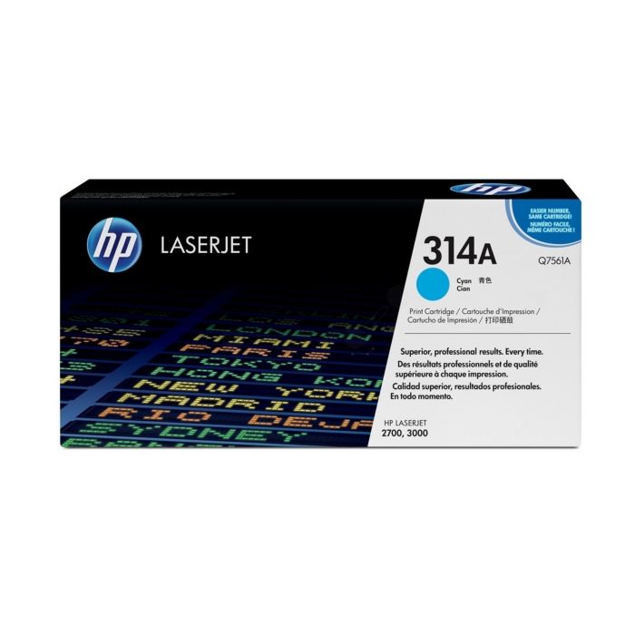 Cartouche Laser de marque HP Q7561A Cyan 3500 copies