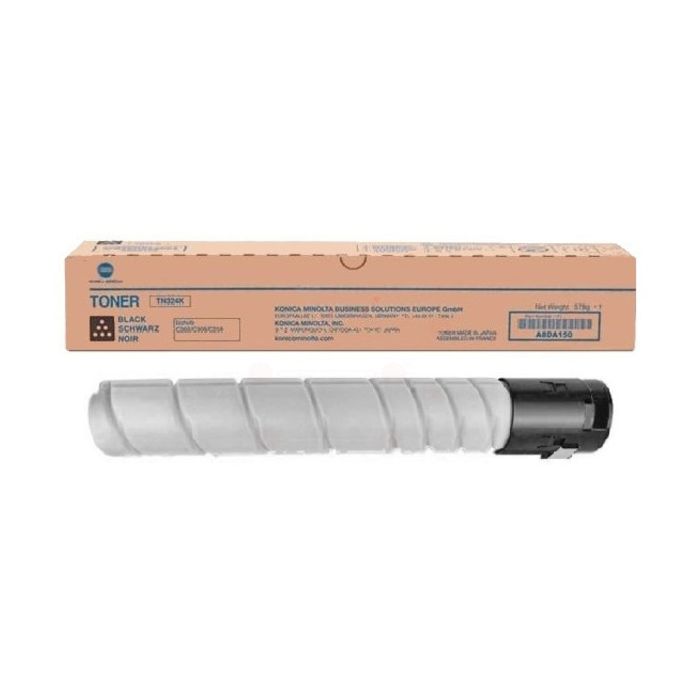 Cartouche Laser de Marque Konica MinoltaTN324K (A8DA150) Noir (26 000 pages)