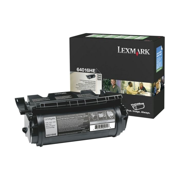 Cartouche Laser de Marque Lexmark 64016HE Noir Haute Capacité (21000pages)