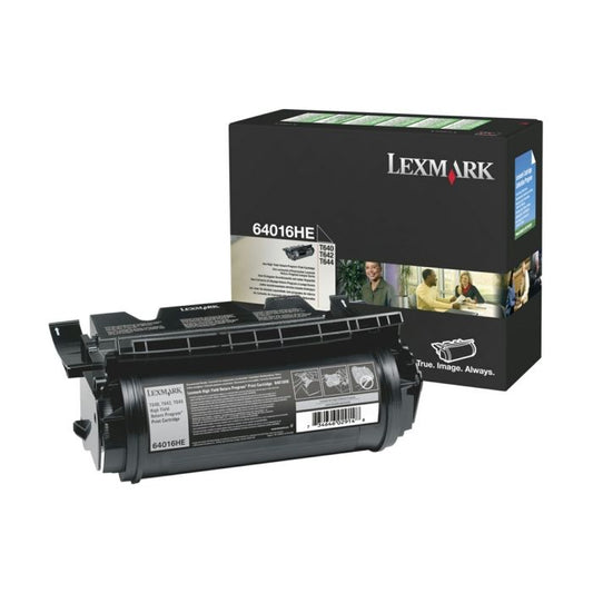 Cartouche Laser de Marque Lexmark 64016HE Noir Haute Capacité (21000pages)