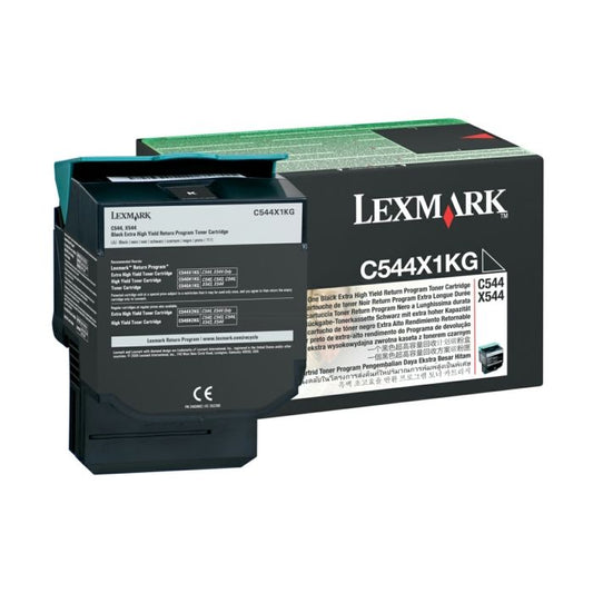 Cartouche Laser de Marque Lexmark C544X1KG Noir Longue Durée (6000 pages)