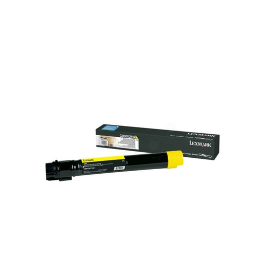 Cartouche Laser Compatible Lexmark C950X2YG Jaune (15000 pages)