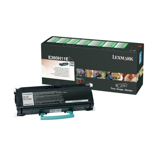 Cartouche Laser de Marque Lexmark E360H11E Noir Haute Capacité (9 000 pages)