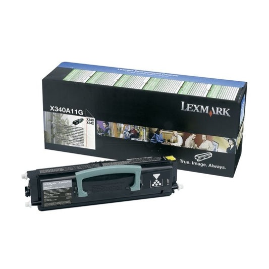 Cartouche Laser de Marque Lexmark X340A11G Noir (2500 pages)