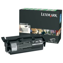Cartouche Laser de Marque Lexmark X654X11E Noir Trés Haute Capacité (36 000 pages)