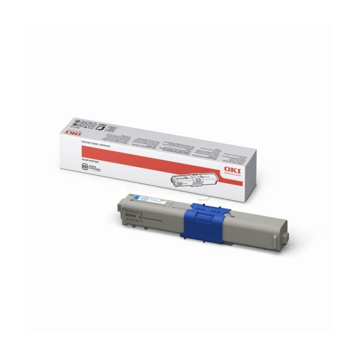 Cartouche Laser de Marque Oki 44469706 Cyan (2 000 pages)