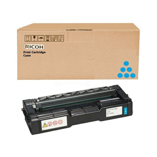 Cartouche Laser de Marque Ricoh 407717 Cyan Haute Capacité (6 000 pages)