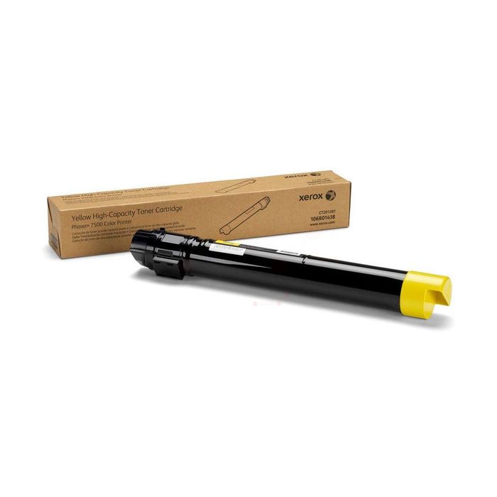 Cartouche Laser de Marque Xerox 106R01438 Jaune Haute Capacité (17 800 pages)