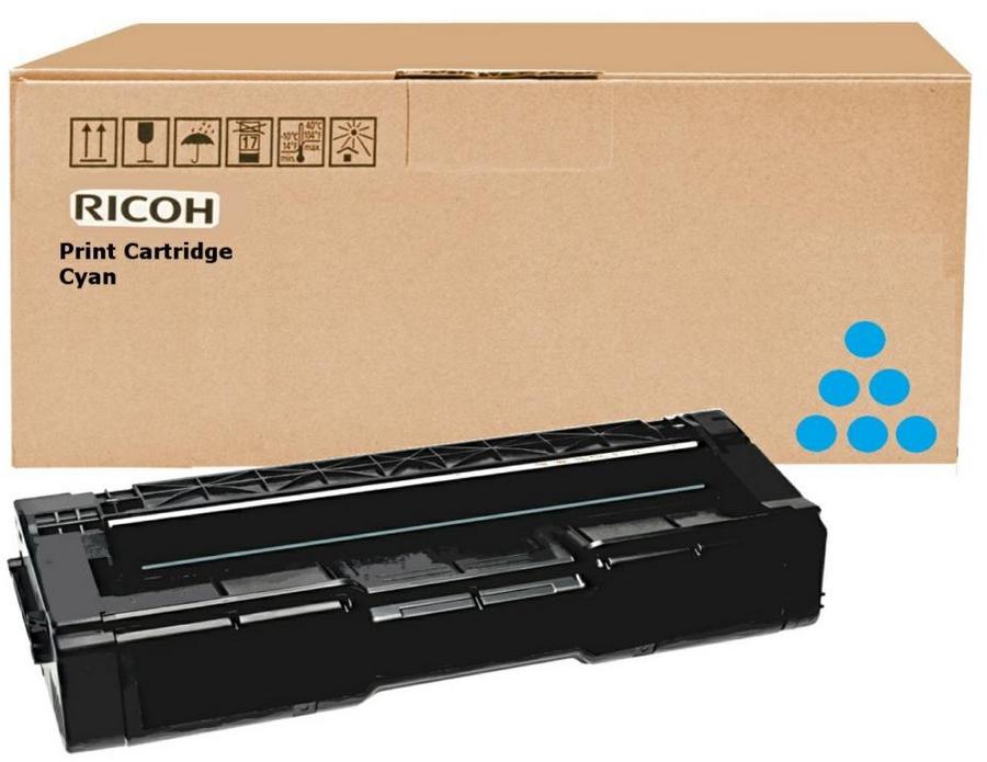 Cartouche Laser de Marque Ricoh 406480 Cyan Haute Capacité (6000 pages)