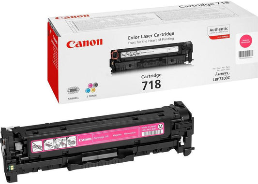 Cartouche Laser de Marque Canon EP-718M (2660B002) Magenta- (2900 pages)