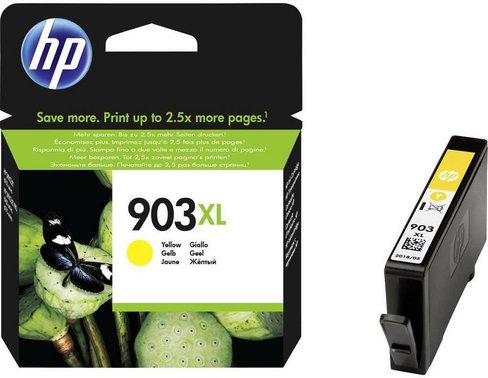 Cartouche Jet d'encre de Marque HP T6M11AE N°903XL Jaune (825 pages)