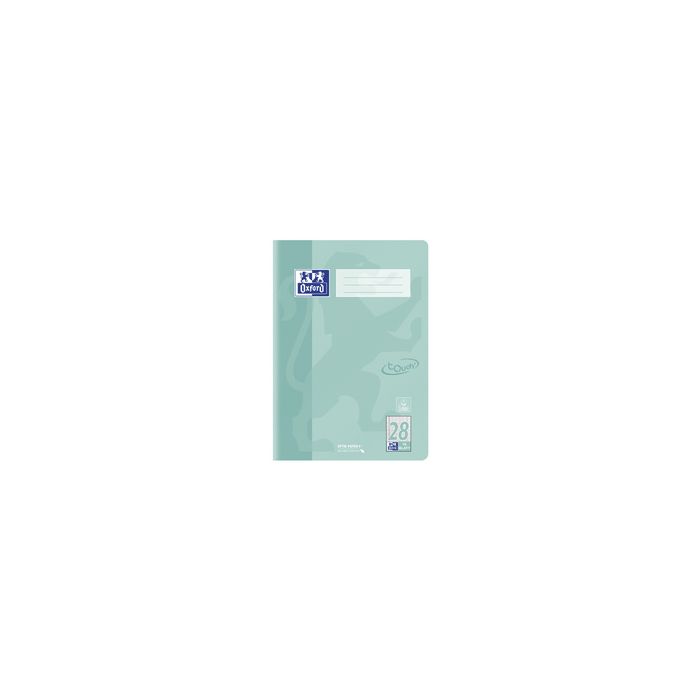 Oxford Cahier Touch pastel, A4, linéature 28, vert
