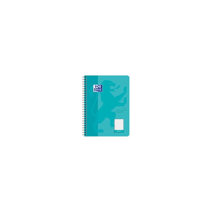 Oxford Cahier Touch, B5, ligné, 160 pages, bleu aqua