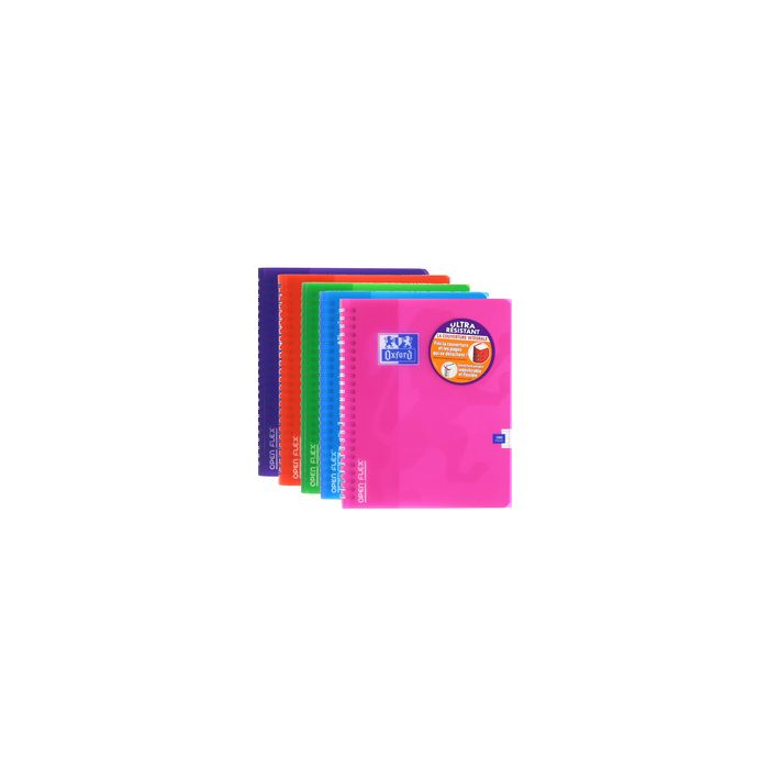 Oxford Cahier spirale "Openflex", 170 x 220 mm, seyès