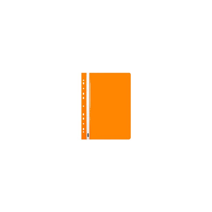 Oxford Chemise de rangement à lamelle, A4, PP, orange