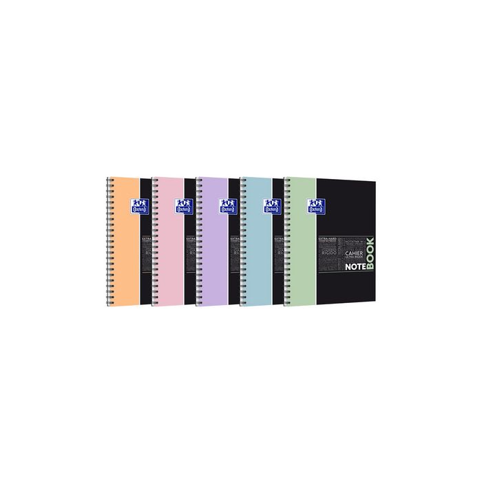 Oxford Etudiants Cahier à spirale NOTEBOOK Pastel, A4+