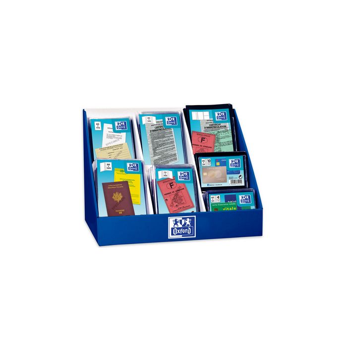 Oxford Etuis de protection, PVC, 93 pièces en présentoir
