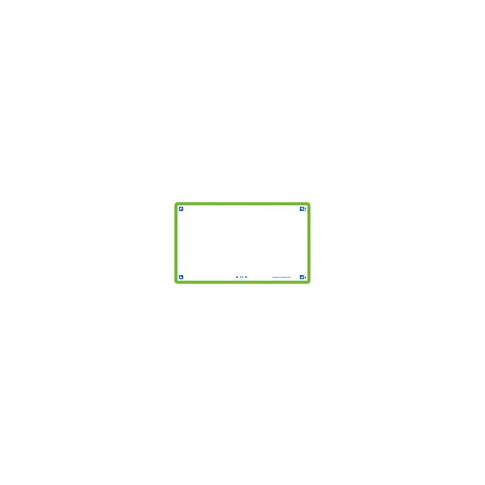 Oxford Fiches "Flash 2.0", 75 x 125 mm, ligné, vert