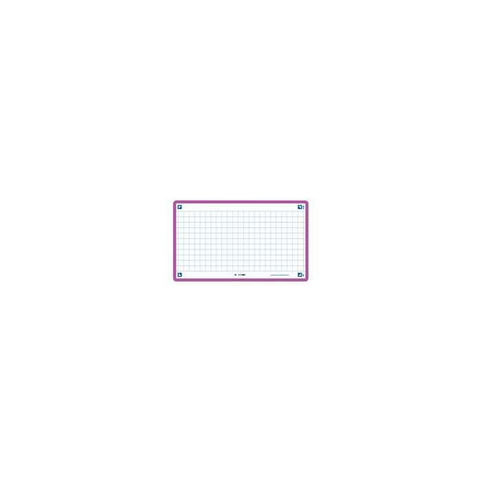 Oxford Fiches "Flash 2.0", 75 x 125 mm, quadrillé, lilas