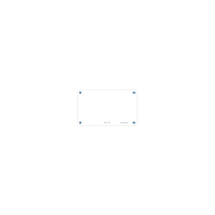 Oxford Fiches "Flash 2.0", 75 x 125 mm, uni, blanc