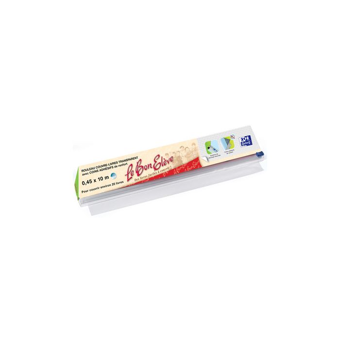 Oxford Film couvre-livres "le bon élève", PVC, 450 mm x 10 m