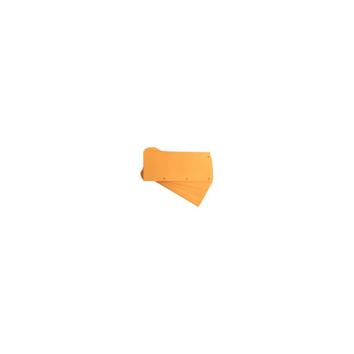 Oxford Intercalaires Duo, en carton, 240 x 105 mm, orange