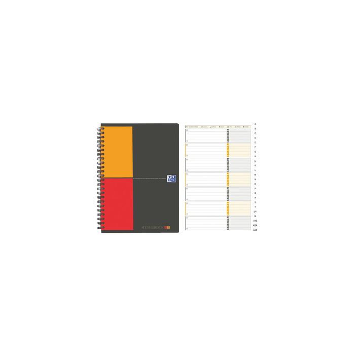 Oxford International Carnet d'adresses "ADDRESSBOOK", A5