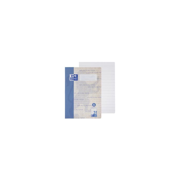 Oxford Schulheft "Recycling", DIN A4, 16 Blatt, Lineatur 21