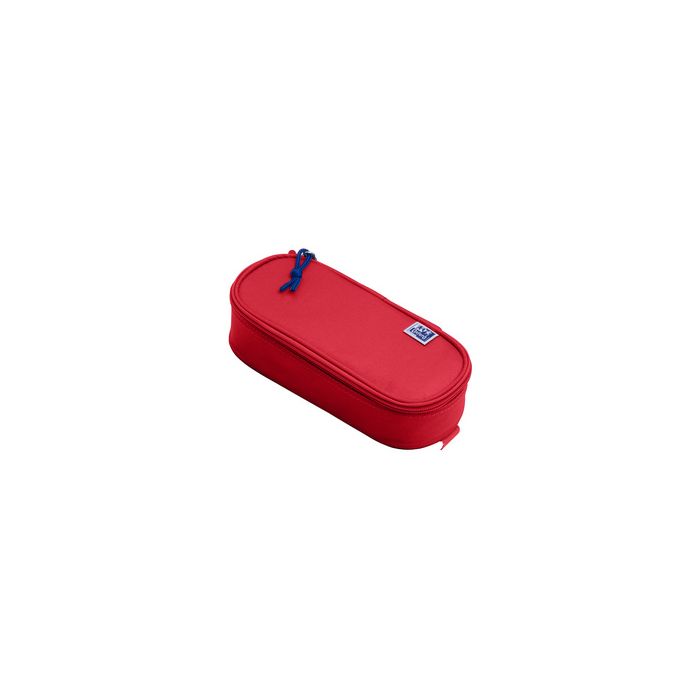 Oxford Trousse, polyester, oval, rouge