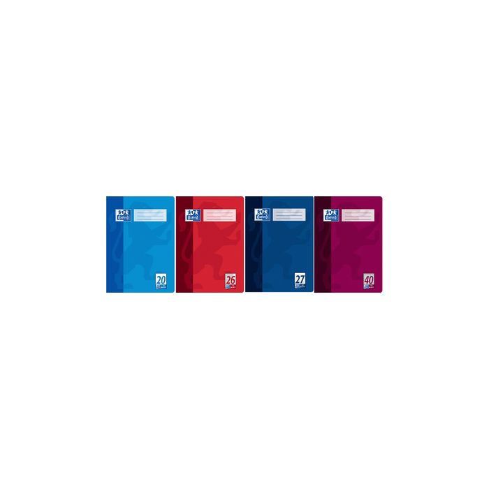 Oxford cahier scolaire, format A4, linéature 21 / ligné