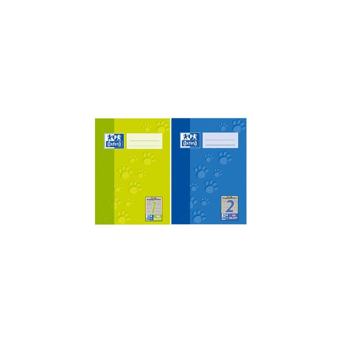 Oxford cahier, format A5, linéature 7/7 mm quadrillé, 32