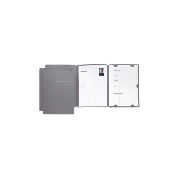 PAGNA Bewerbungs-Set "Select", DIN A4, grau