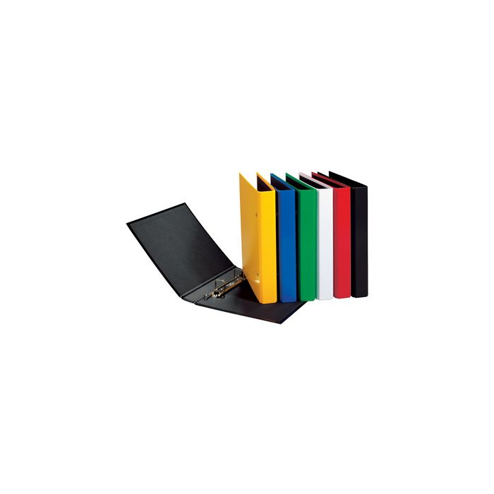 PAGNA classeur à anneaux "Basic Colours", noir, format A5,