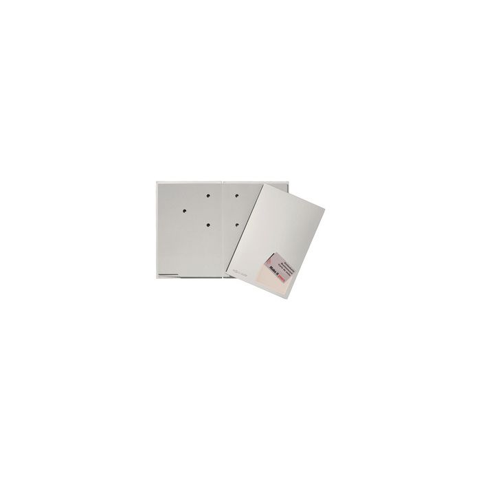 PAGNA parapheur Color, format A4, 20 compartiments, argent